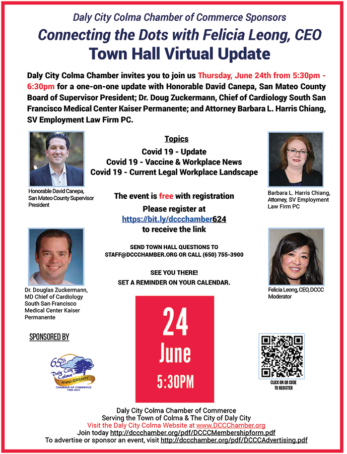 Town Hall Virtual Meeting Opportunities & Future of Business June 24th